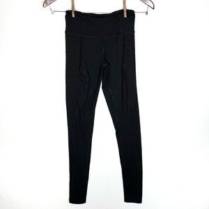 C9 by Champion Black Full Length Leggings W/ Back Zip Pocket Women’s Size XS